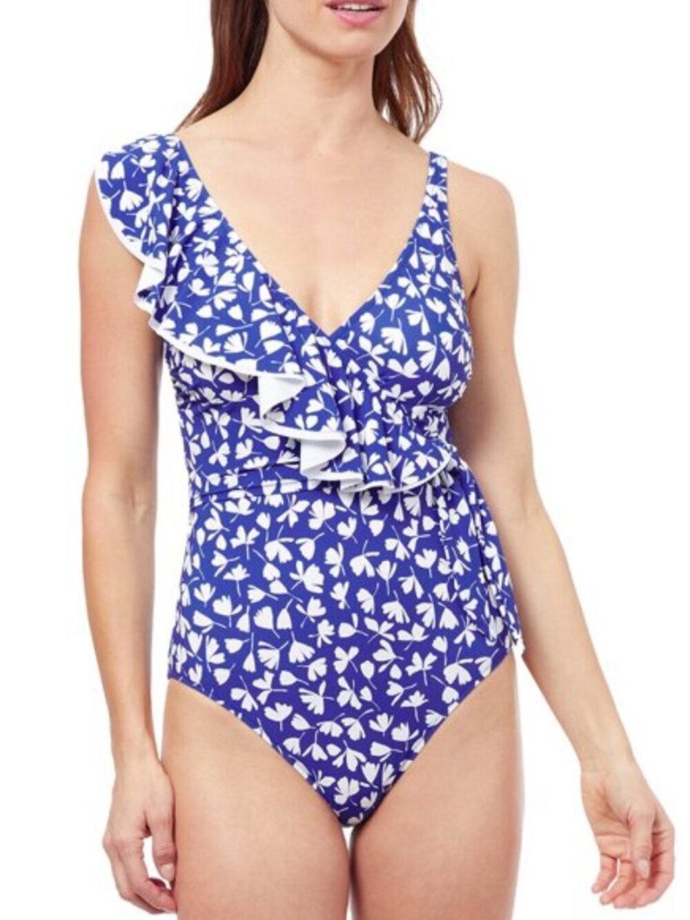 NWT Profile By Gottex Womens Summertime V Neck One-Piece14